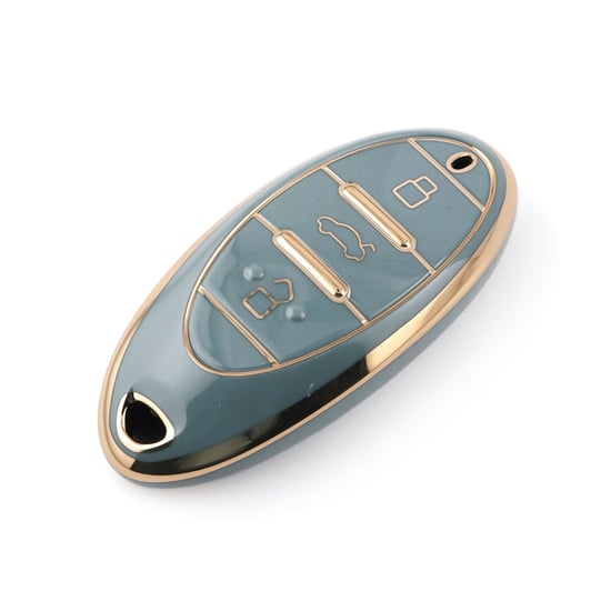 New-Aftermarket-Nano-High-Quality-Cover-For-Bestunt-Remote-Key-3-Buttons-Gray-Color-BT-A11J---Emirates-Keys