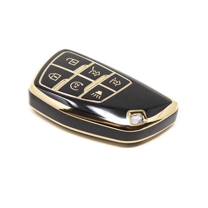 New-Aftermarket-Nano-High-Quality-Cover-For-Buick-Smart-Remote-Key-6-Buttons-Black-Color-BK-D11J6---Emirates-Keys