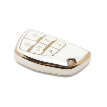 New-Aftermarket-Nano-High-Quality-Cover-For-Buick-Smart-Remote-Key-6-Buttons-White-Color-BK-D11J6---Emirates-Keys