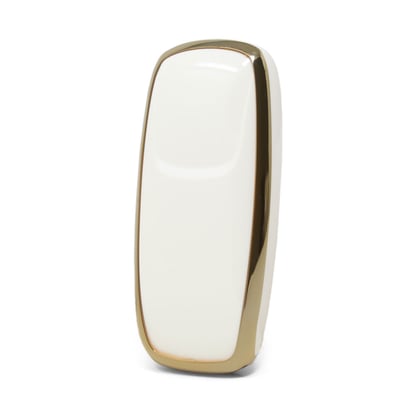 New-Aftermarket-Nano-High-Quality-Cover-For-Trumpchi-Smart-Remote-Key-5-Buttons-White-Color-CQ-B11J---Emirates-Keys
