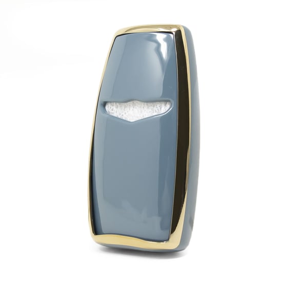 New-Aftermarket-Nano-High-Quality-Cover-For-Hyundai-Genesis-Remote-Key-5+1-Buttons-Gray-Color-HY-I11J6A---Emirates-Keys