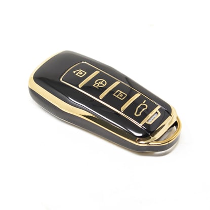 New-Aftermarket-Nano-High-Quality-Cover-For-Xpeng-Remote-Key-4-Buttons-Black-Color-XP-A11J---Emirates-Keys