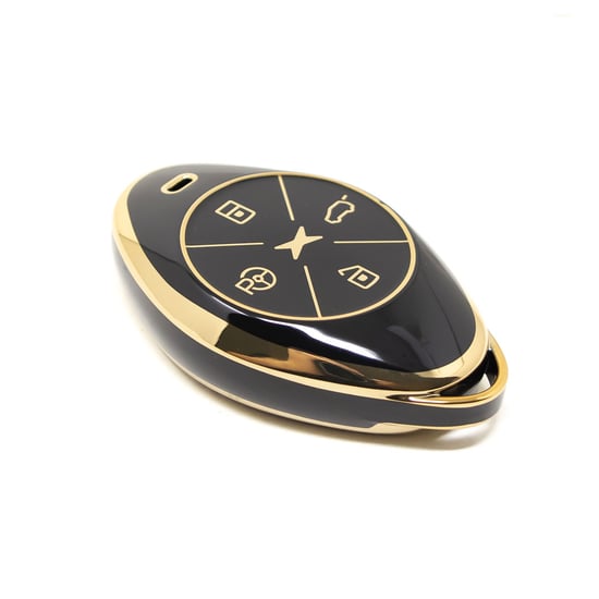 New-Aftermarket-Nano-High-Quality-Cover-For-Xpeng-Remote-Key-4-Buttons-Black-Color-XP-B11J---Emirates-Keys