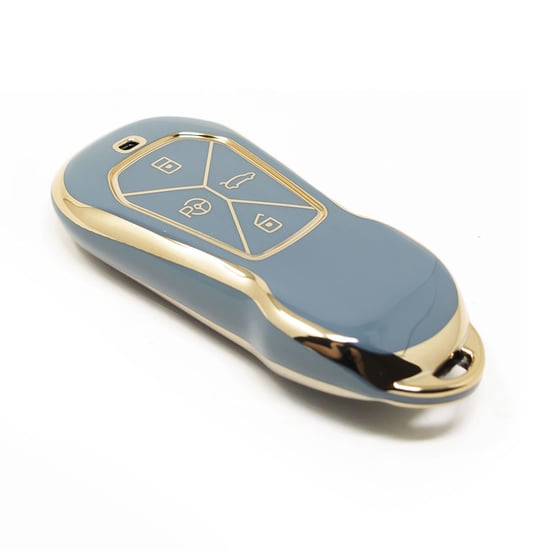 New-Aftermarket-Nano-High-Quality-Cover-For-Xpeng-Remote-Key-4-Buttons-Gray-Color-XP-C11J---Emirates-Keys