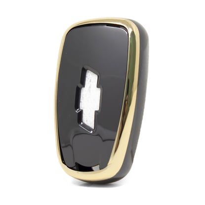 New-Aftermarket-Nano-High-Quality-Cover-For-Chevrolet-Remote-Key-3-Buttons-Black-Color-CRL-B11J3B---Emirates-Keys