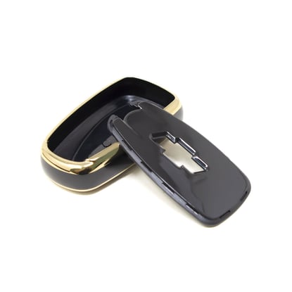 New-Aftermarket-Nano-High-Quality-Cover-For-Chevrolet-Remote-Key-4+1-Buttons-Black-Color-CRL-B11J5A---Emirates-Keys