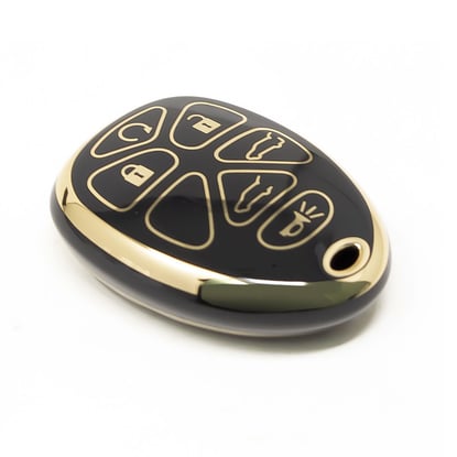 New-Aftermarket-Nano-High-Quality-Cover-For-Chevrolet-Remote-Key-6-Buttons-Black-Color-CRL-F11J6---Emirates-Keys