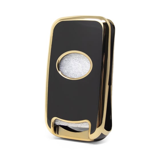 New-Aftermarket-Nano-High-Quality-Cover-For-FAW-Flip-Remote-Key-2-Buttons-Black-Color-FAW-A11J---Emirates-Keys