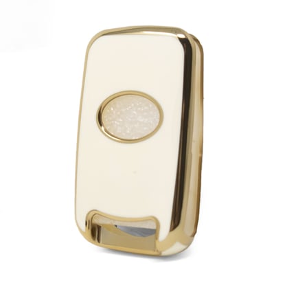 New-Aftermarket-Nano-High-Quality-Cover-For-FAW-Flip-Remote-Key-2-Buttons-White-Color-FAW-A11J---Emirates-Keys