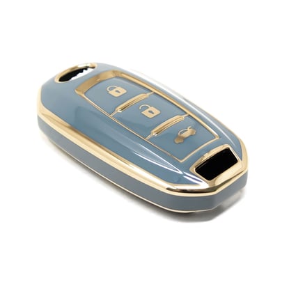 New-Aftermarket-Nano-High-Quality-Cover-For-Infiniti-Remote-Key-3-Buttons-Gray-Color-IFNT-A11J---Emirates-Keys