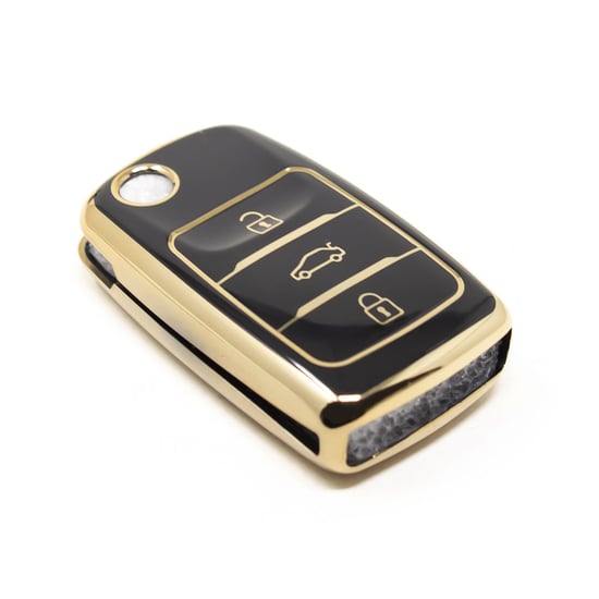 New-Aftermarket-Nano-High-Quality-Cover-For-Changan-Remote-Key-3-Buttons-Black-Color-CA-B11J---Emirates-Keys