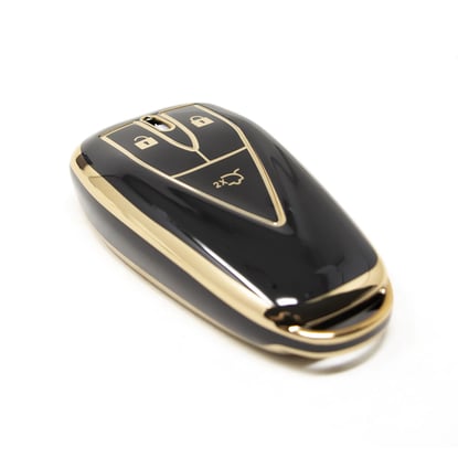 New-Aftermarket-Nano-High-Quality-Cover-For-Changan-Remote-Key-3-Buttons-Black-Color-CA-C11J3---Emirates-Keys