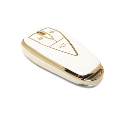 New-Aftermarket-Nano-High-Quality-Cover-For-Changan-Remote-Key-3-Buttons-White-Color-CA-C11J3---Emirates-Keys