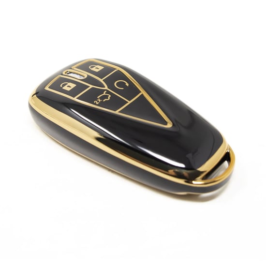 New-Aftermarket-Nano-High-Quality-Cover-For-Changan-Remote-Key-4-Buttons-Black-Color-CA-C11J4---Emirates-Keys