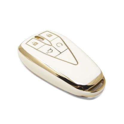 New-Aftermarket-Nano-High-Quality-Cover-For-Changan-Remote-Key-4-Buttons-White-Color-CA-C11J4---Emirates-Keys