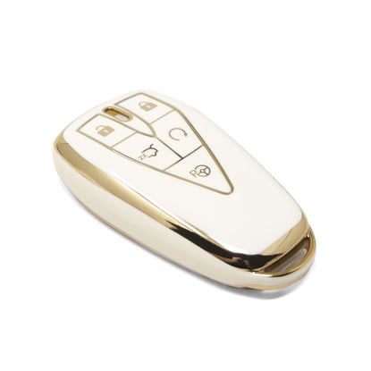 New-Aftermarket-Nano-High-Quality-Cover-For-Changan-Remote-Key-5-Buttons-White-Color-CA-C11J5---Emirates-Keys