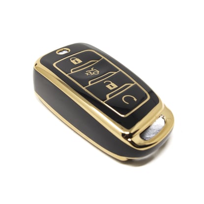 New-Aftermarket-Nano-High-Quality-Cover-For-Changan-Remote-Key-4-Buttons-Black-Color-CA-D11J---Emirates-Keys