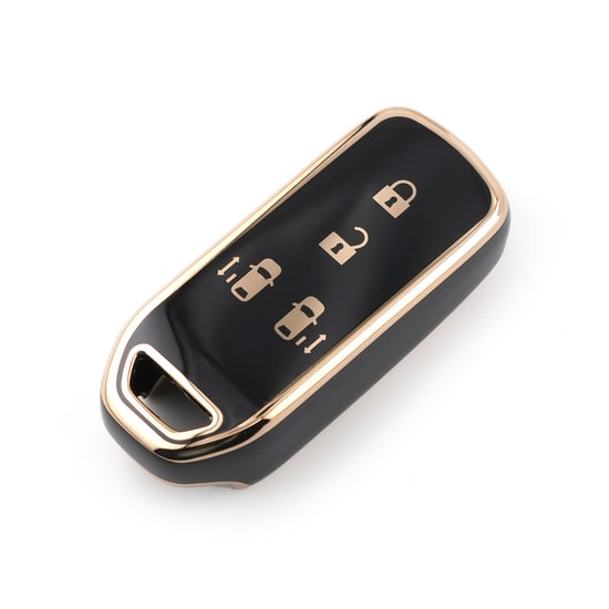 New-Aftermarket-Nano-High-Quality-Cover-For-Honda-Smart-Remote-Key-4-Buttons-Black-Color-HD-C11J4---Emirates-Keys