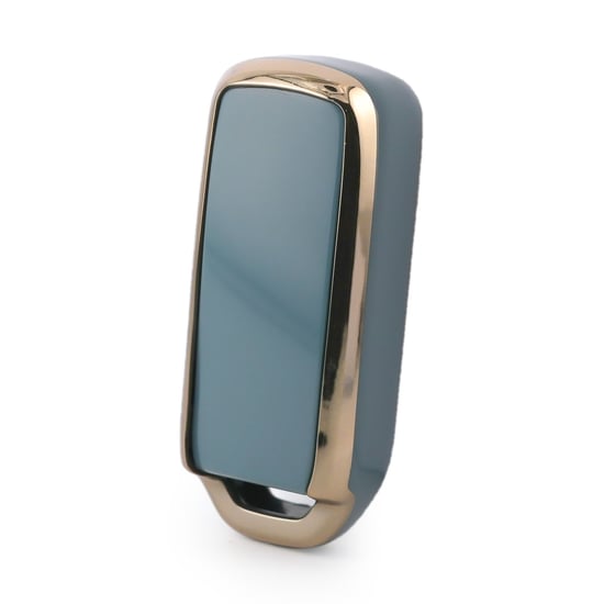 New-Aftermarket-Nano-High-Quality-Cover-For-Honda-Smart-Remote-Key-4-Buttons-Gray-Color-HD-C11J4---Emirates-Keys