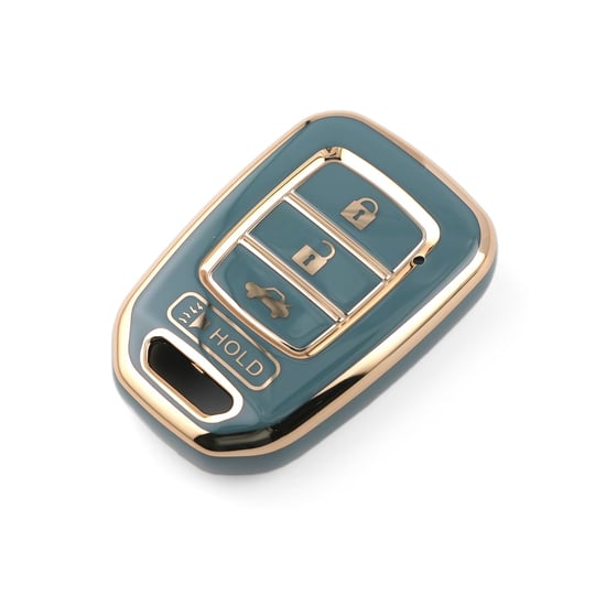 New-Aftermarket-Nano-High-Quality-Cover-For-Honda-CR-V-Remote-Key-3+1-Buttons-Gray-Color-HD-D11J4---Emirates-Keys