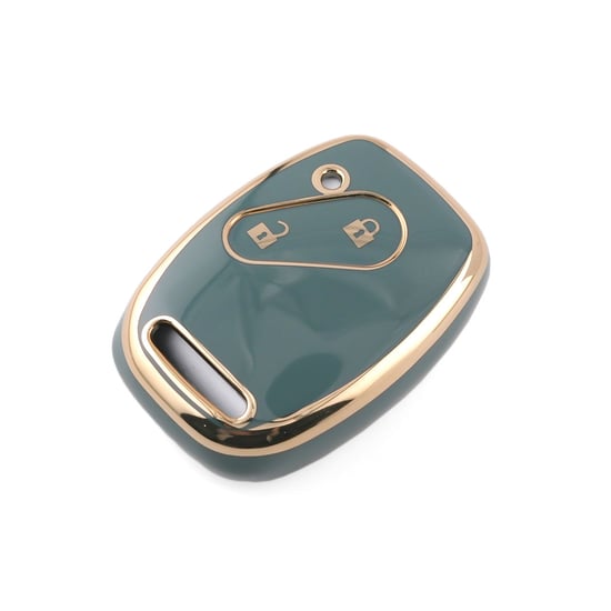 New-Aftermarket-Nano-High-Quality-Cover-For-Honda-Remote-Key-2-Buttons-Gray-Color-HD-J11J2---Emirates-Keys