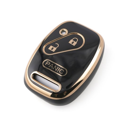 New-Aftermarket-Nano-High-Quality-Cover-For-Honda-Remote-Key-2+1-Buttons-Black-Color-HD-J11J3B---Emirates-Keys