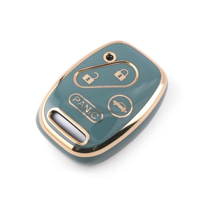 New-Aftermarket-Nano-High-Quality-Cover-For-Honda-Remote-Key-3+1-Buttons-Gray-Color-HD-J11J4---Emirates-Keys