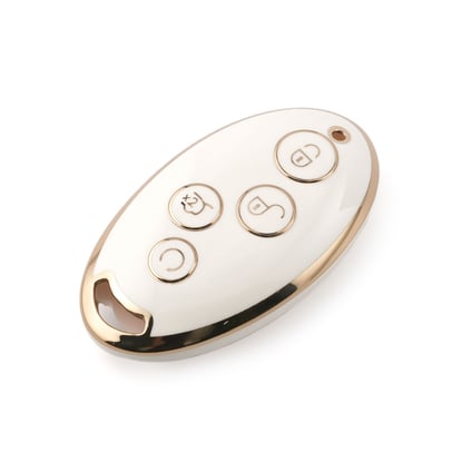 New-Aftermarket-Nano-High-Quality-Cover-For-BYD-Remote-Key-4-Buttons-White-Color-BYD-B11J---Emirates-Keys