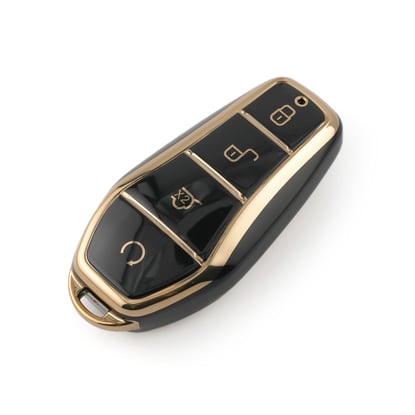 New-Aftermarket-Nano-High-Quality-Cover-For-BYD-Remote-Key-4-Buttons-Black-Color-BYD-D11J---Emirates-Keys