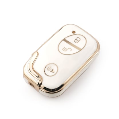 New-Aftermarket-Nano-High-Quality-Cover-For-BYD-Remote-Key-3-Buttons-White-Color-BYD-E11J---Emirates-Keys