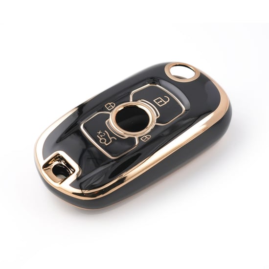 New-Aftermarket-Nano-High-Quality-Cover-For-Buick-Smart-Remote-Key-3-Buttons-Black-Color-BK-C11J---Emirates-Keys