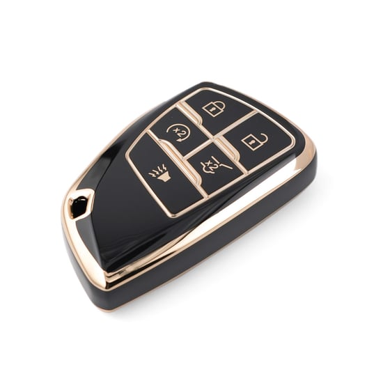 New-Aftermarket-Nano-High-Quality-Cover-For-Buick-Smart-Remote-Key-5-Buttons-Black-Color-BK-D11J5A---Emirates-Keys