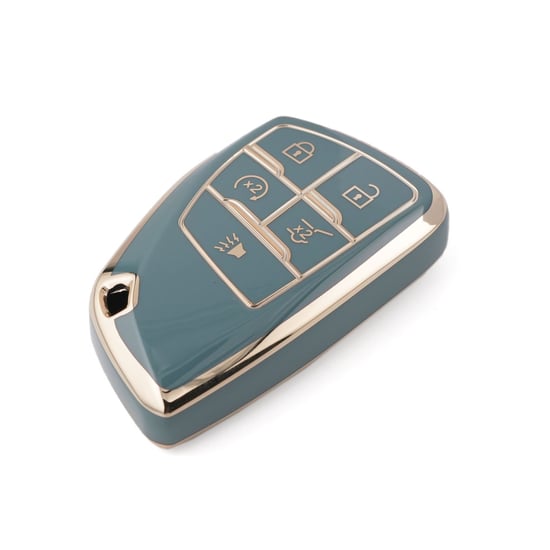 New-Aftermarket-Nano-High-Quality-Cover-For-Buick-Smart-Remote-Key-5-Buttons-Gray-Color-BK-D11J5A---Emirates-Keys