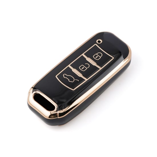 New-Aftermarket-Nano-High-Quality-Cover-For-Trumpchi-Smart-Remote-Key-3-Buttons-Black-Color-CQ-C11J---Emirates-Keys