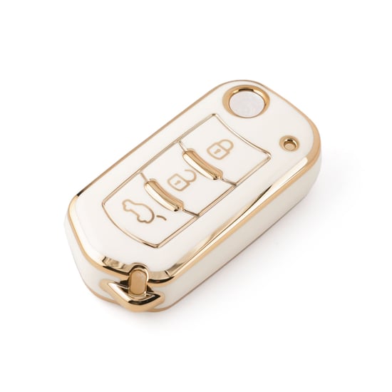 New-Aftermarket-Nano-High-Quality-Cover-For-Trumpchi-Smart-Remote-Key-3-Buttons-White-Color-CQ-D11J---Emirates-Keys