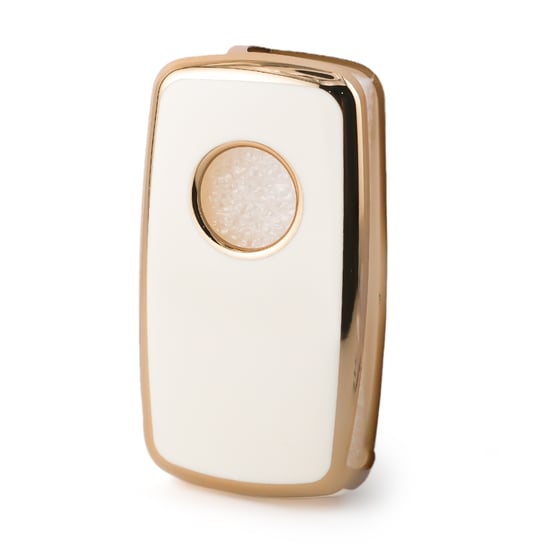 New-Aftermarket-Nano-High-Quality-Cover-For-Volkswagen-Smart-Remote-Key-2-Buttons-White-Color-VW-A11J2---Emirates-Keys