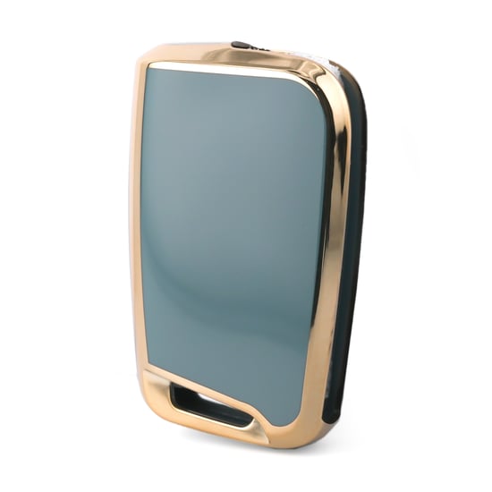 New-Aftermarket-Nano-High-Quality-Cover-For-Volkswagen-Touran-Flip-Remote-Key-3-Buttons-Gray-Color-VW-B11J3---Emirates-Keys