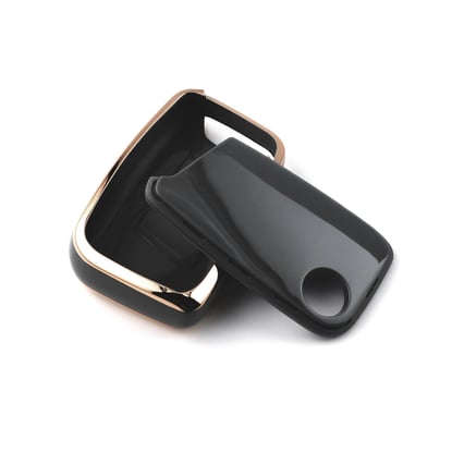 New-Aftermarket-Nano-High-Quality-Cover-For-Volkswagen-Smart-Remote-Key-5-Buttons-Black-Color-VW-D11J5---Emirates-Keys