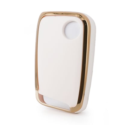 New-Aftermarket-Nano-High-Quality-Cover-For-Volkswagen-Smart-Remote-Key-5-Buttons-White-Color-VW-D11J5---Emirates-Keys