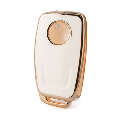 New-Aftermarket-Nano-High-Quality-Cover-For-Dongfeng-Remote-Key-2-Buttons-White-Color-DF-B11J---Emirates-Keys