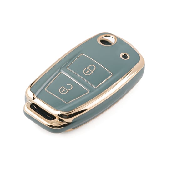 New-Aftermarket-Nano-High-Quality-Cover-For-Dongfeng-Remote-Key-2-Buttons-Gray-Color-DF-B11J---Emirates-Keys
