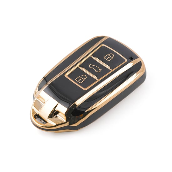 New-Aftermarket-Nano-High-Quality-Cover-For-Dongfeng-Remote-Key-3-Buttons-Black-Color-DF-D11J---Emirates-Keys
