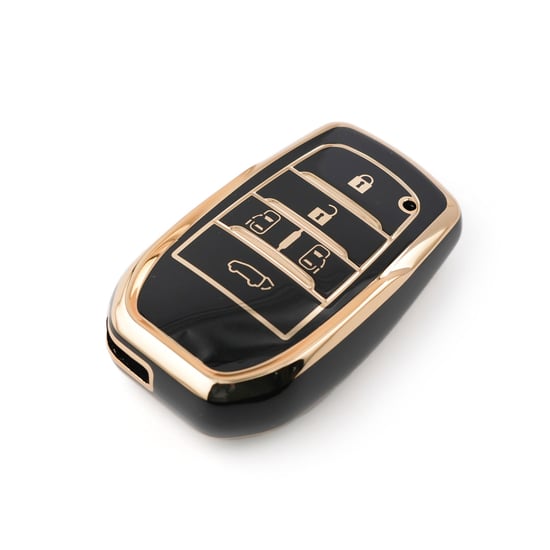 New-Aftermarket-Nano-High-Quality-Cover-For-Toyota-Remote-Key-5-Buttons-Black-Color-TYT-A11J5H---Emirates-Keys