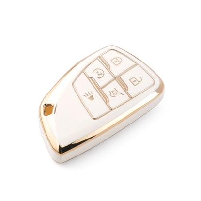 New-Aftermarket-Nano-High-Quality-Cover-For-Buick-Smart-Remote-Key-5-Buttons-White-Color-BK-D11J5A---Emirates-Keys