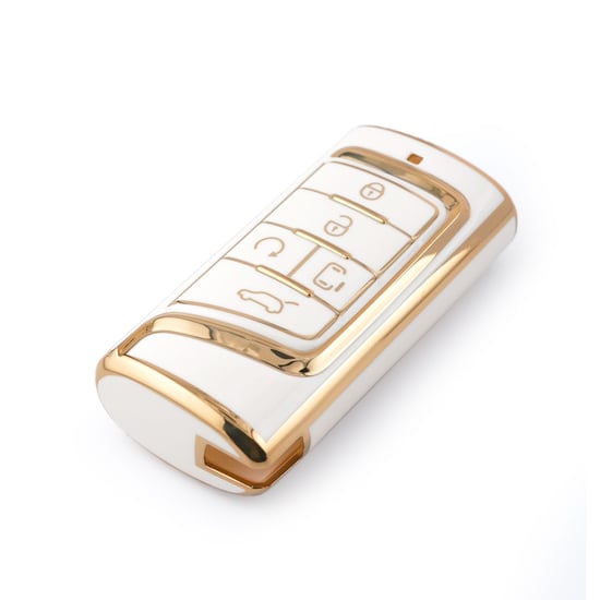 New-Aftermarket-Nano-High-Quality-Cover-For-Trumpchi-Smart-Remote-Key-5-Buttons-White-Color-CQ-A11J---Emirates-Keys