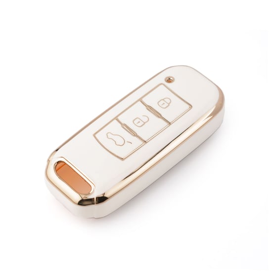 New-Aftermarket-Nano-High-Quality-Cover-For-Trumpchi-Smart-Remote-Key-3-Buttons-White-Color-CQ-C11J---Emirates-Keys