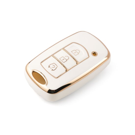New-Aftermarket-Nano-High-Quality-Cover-For-Dongfeng-Remote-Key-3-Buttons-White-Color-DF-F11J---Emirates-Keys