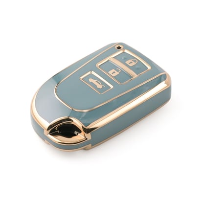 New-Aftermarket-Nano-High-Quality-Cover-For-Toyota-Vios-Yaris-Remote-Key-3-Buttons-Gray-Color-TYT-F11J---Emirates-Keys