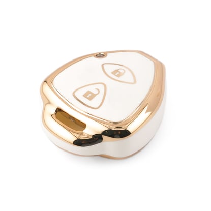 New-Aftermarket-Nano-High-Quality-Cover-For-Toyota-Remote-Key-2-Buttons-White-Color-TYT-K11J2---Emirates-Keys
