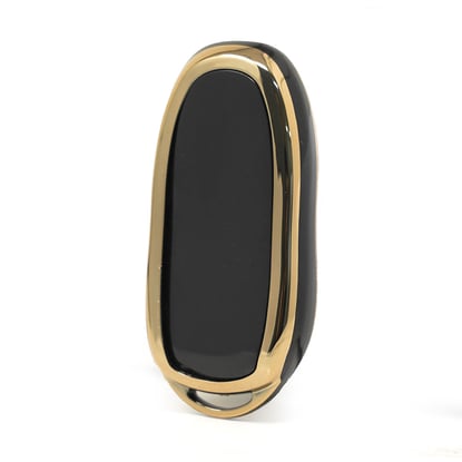 New-Aftermarket-Nano-High-Quality-Cover-For-Tesla-Smart-Remote-Key-3-Buttons-Black-Color---Emirates-Keys